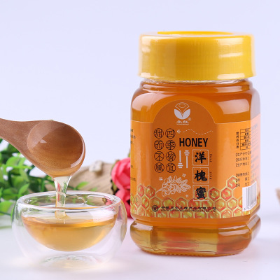 天然洋槐蜜500g厂家OEM蜂蜜贴牌生产批发洋槐花蜜蜂产品